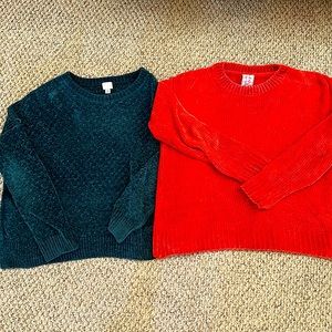 CHENILLE SWEATER BUNDLE